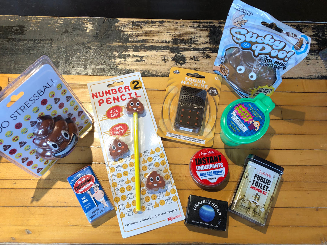 What is this Obsession we Have With Poop? -Gag Gifts and Bathroom Humor