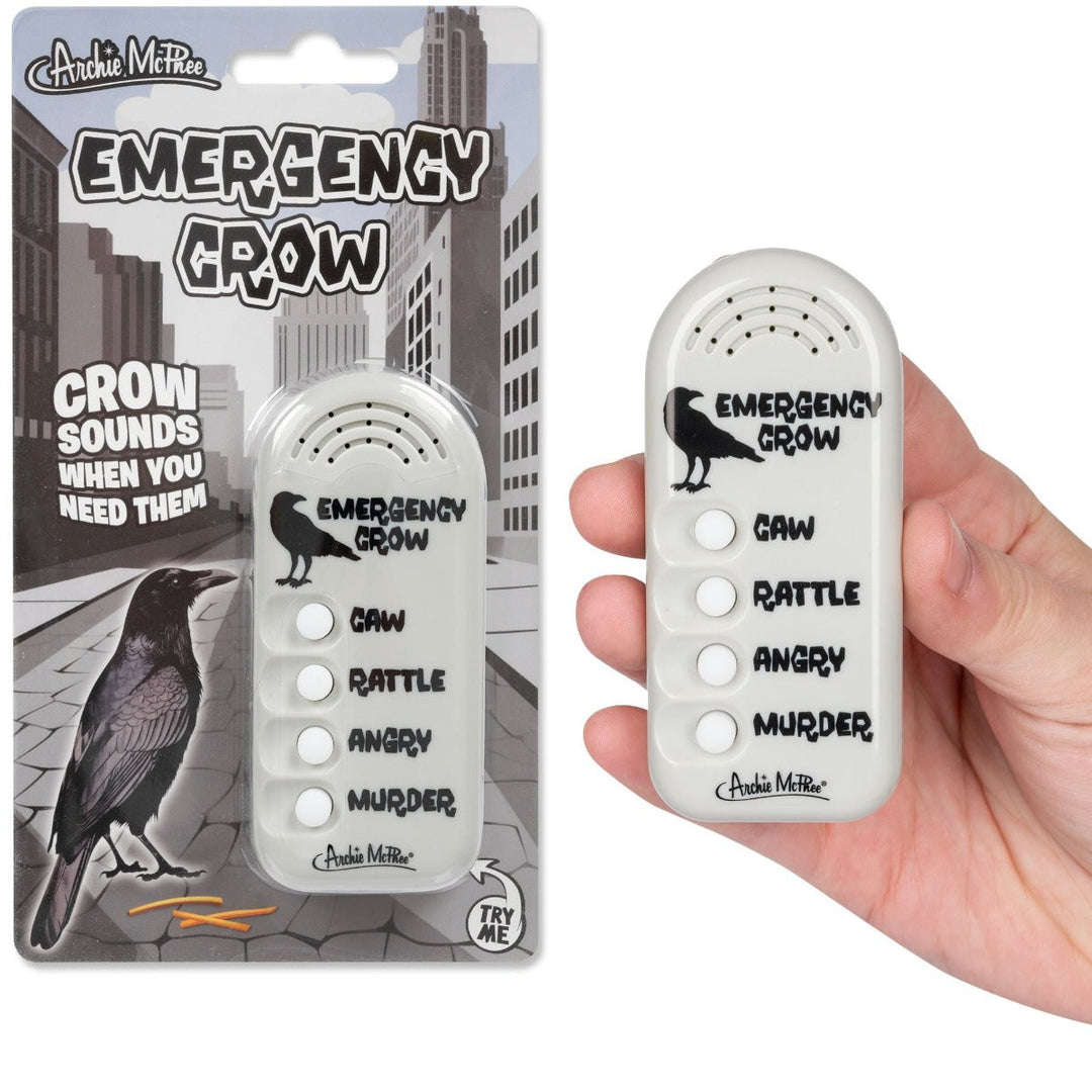 Accoutrements - Archie McPhee Funny Novelties Emergency Crow