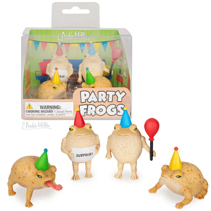 Accoutrements - Archie McPhee Funny Novelties Party Frogs - Woot Woot