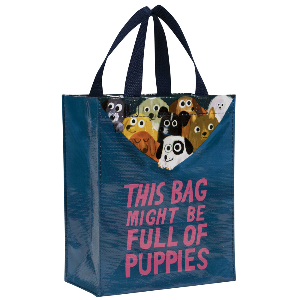 This Bag Might Be Full of Puppies Handy Tote Off the Wagon Shop