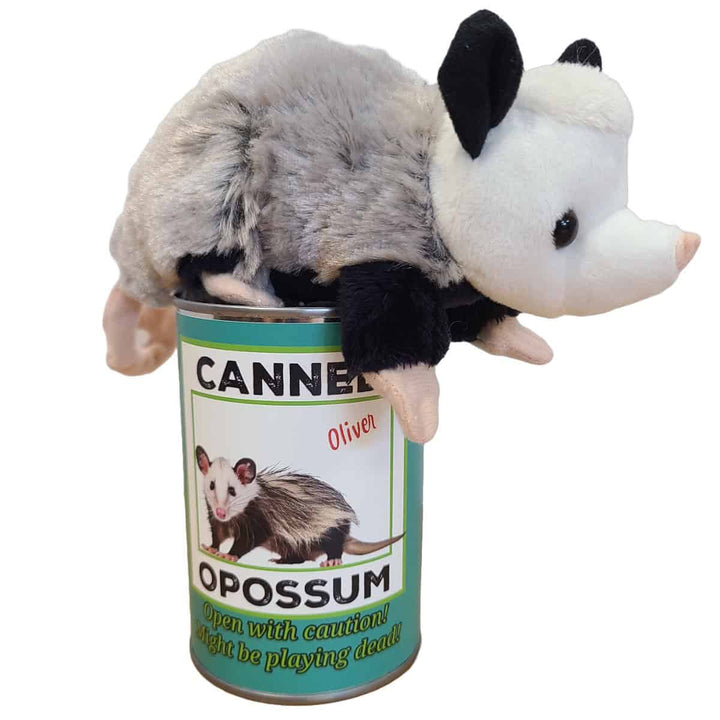 Canned Gifts Funny Novelties Canned Opossum
