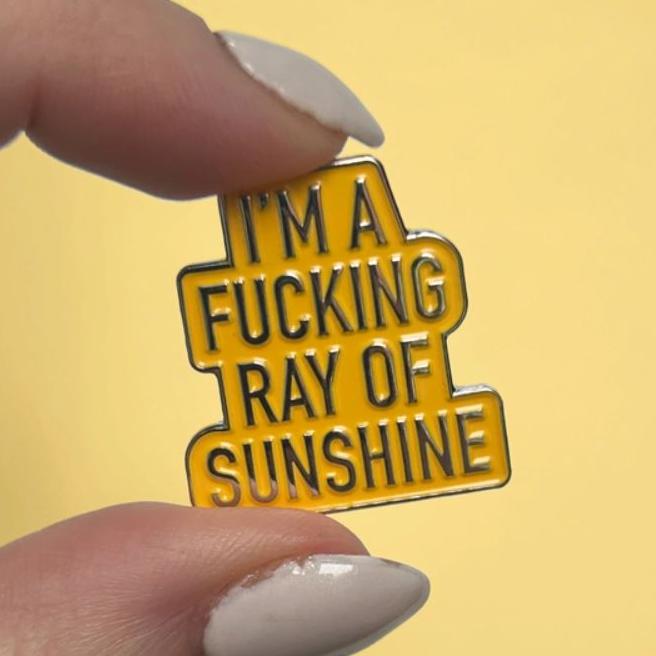 Classy Cards Creative Pins & Patches Ray of Sunshine Vinyl Enamel Pin