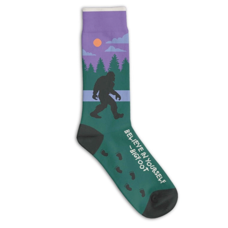 FUNATIC Socks & Tees Bigfoot - Believe in Yourself Socks