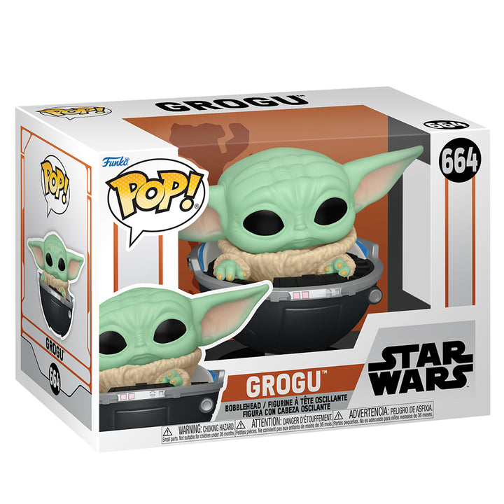 FUNKO Toy Action Figures FUNKO POP! VINYL: Star Wars: The Mandalorian - Grogu w/Pram