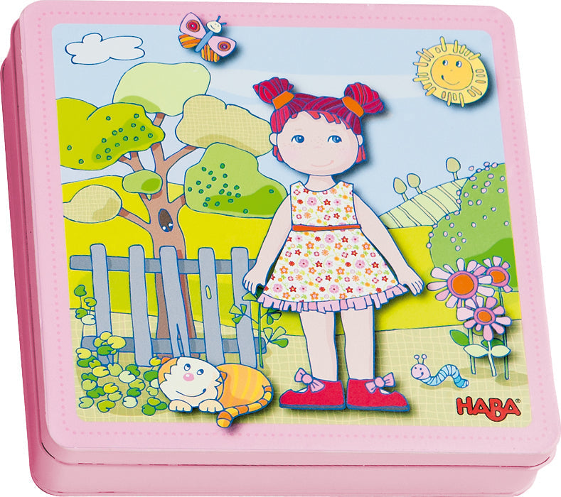 magnetic dress up dolls Dress-up Doll Lilli Magnetic Game – Off the Wagon Shop