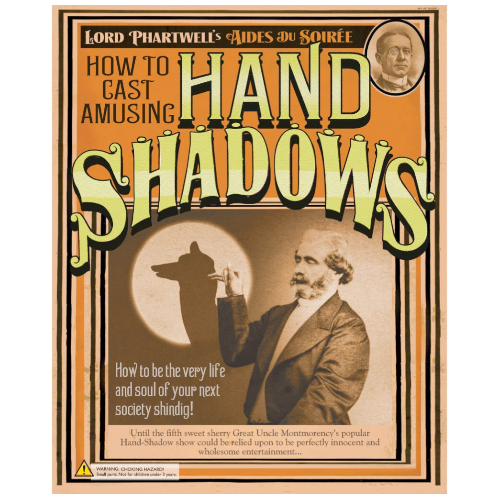 House of Marbles Toy Novelties How to Cast Amusing Hand Shadow Cards