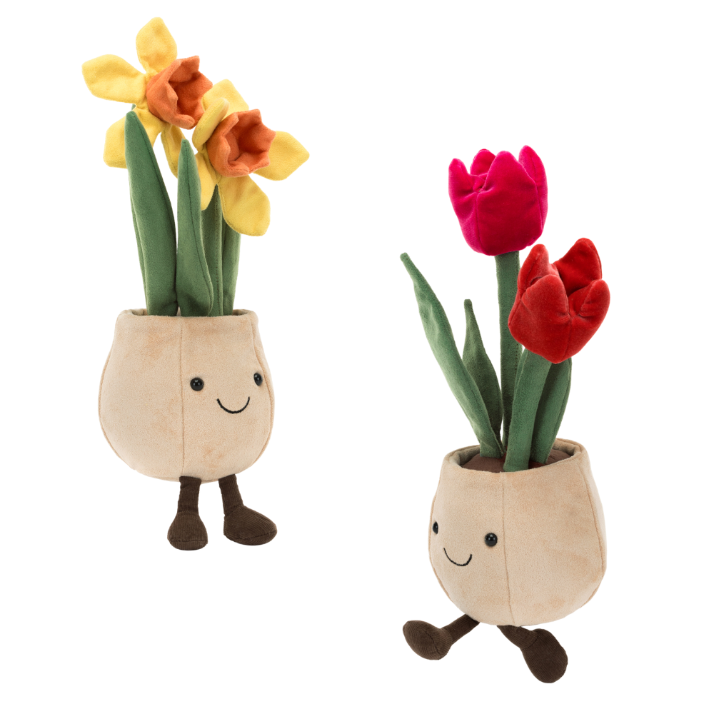 Jellycat top potted plant