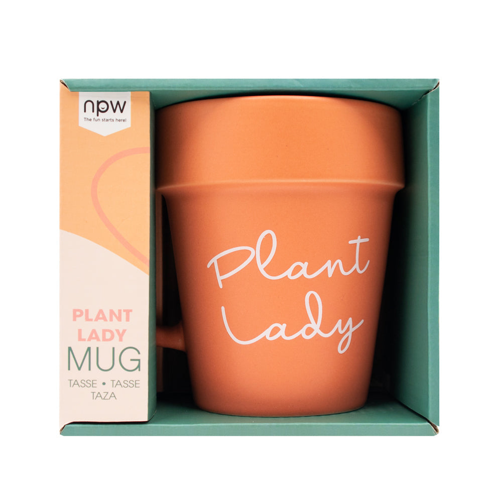 mugs as plant pots Plant Lady Terracotta pot Mug – Off the Wagon Shop