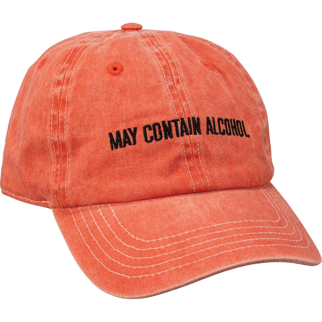 Primitives by Kathy Socks & Tees Baseball Cap - May Contain Alcohol