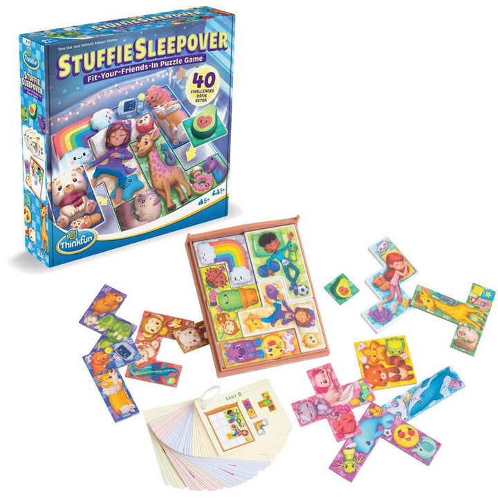 Ravensburger Games Stuffie Sleepover Logic Game