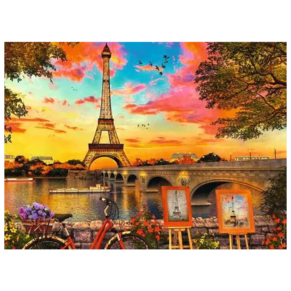 Ravensburger Puzzle 500 Piezas – Paseo Por París – 49x36 Cm, Calidad SoftClick, Para Adultos