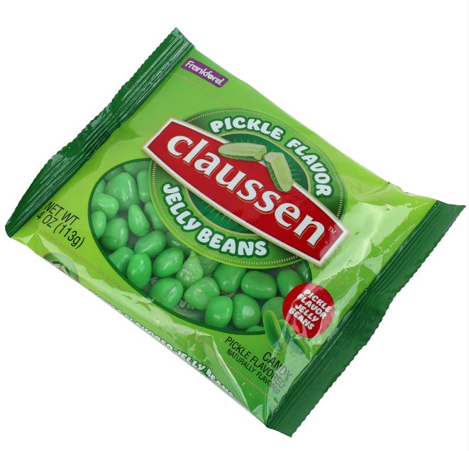 Redstone Foods Candy Claussen Pickle Flavored Jelly Beans