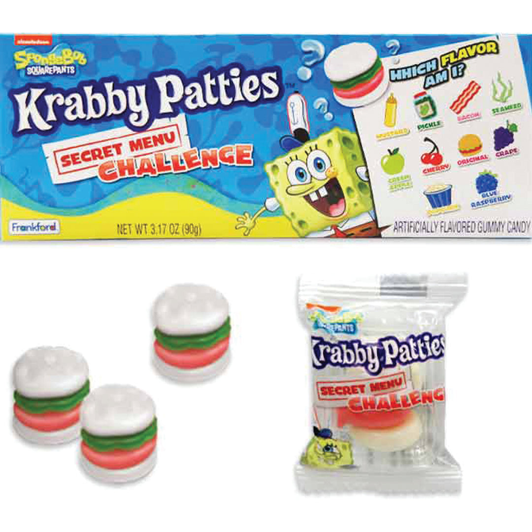 Redstone Foods Candy Krabby Patty Secret Menu Challenge (with 10 Mystery Flavors)