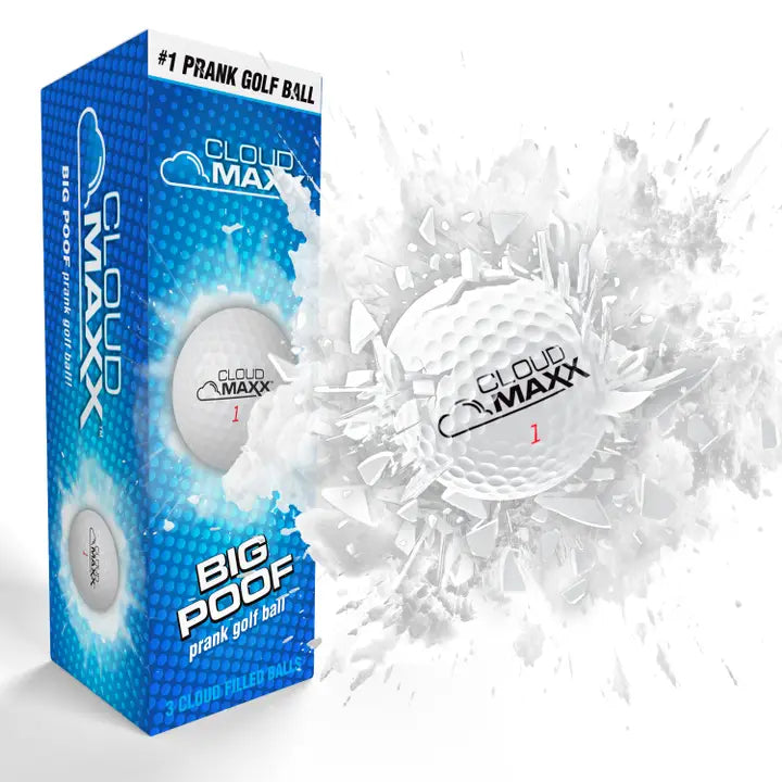 Smith Brands Toy Novelties Exploding Golf Balls - Cloud Maxx