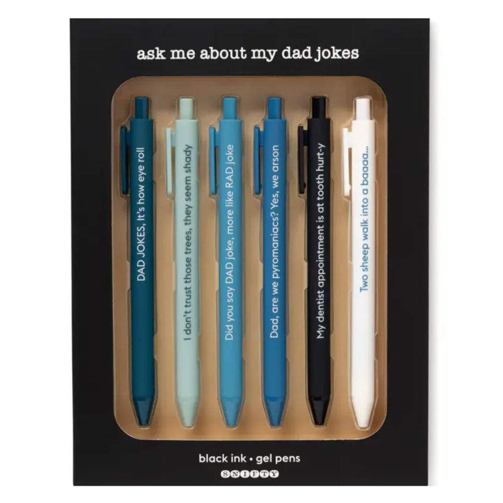 Snifty Office Goods Dad Jokes Pen Set