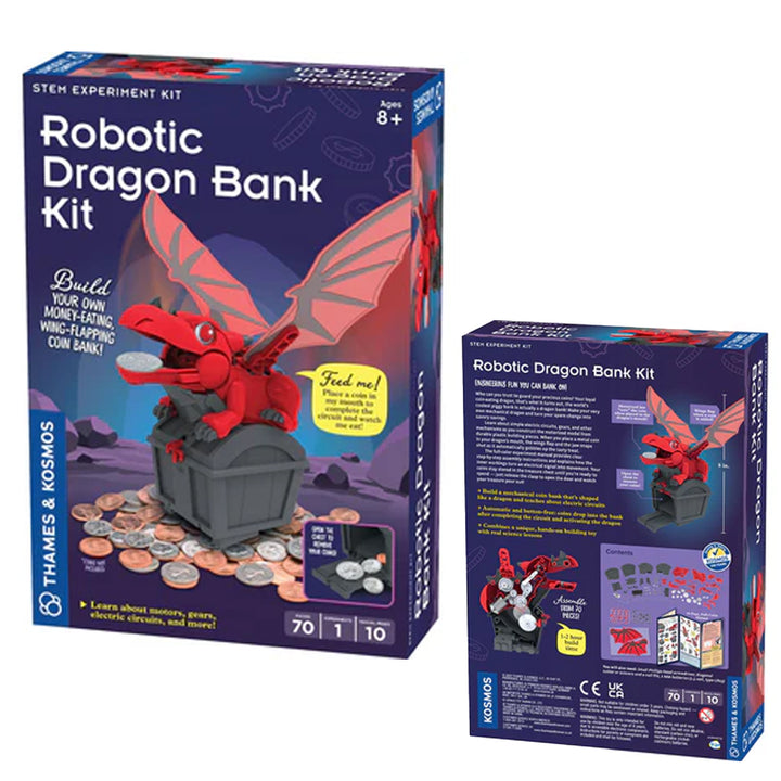Thames & Kosmos Toy Science Robotic Dragon Bank Kit