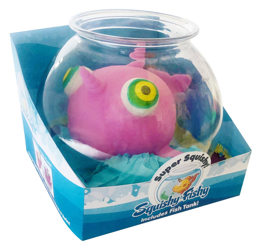 Zorbitz Toy Novelties Squishy Fishy in Bowl