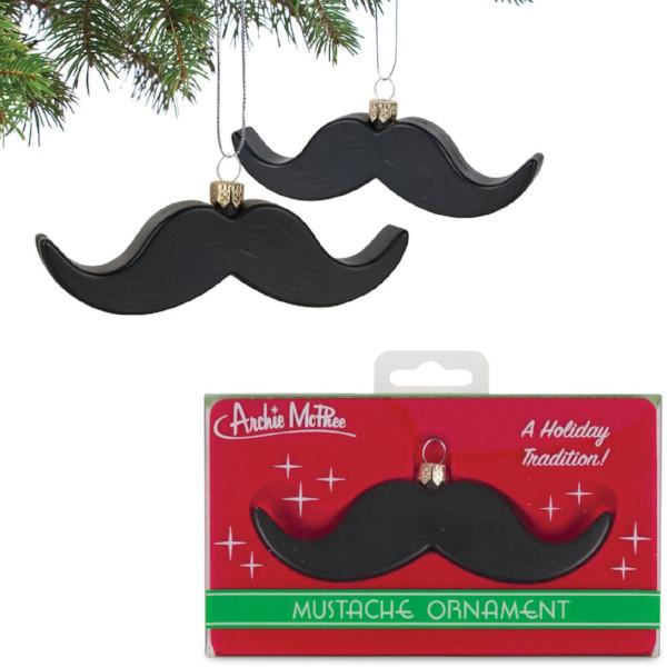 Accoutrements - Archie McPhee Home Decor Mustache Ornament