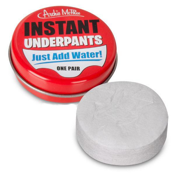 Accoutrements - Archie McPhee Home Personal Instant Underpants