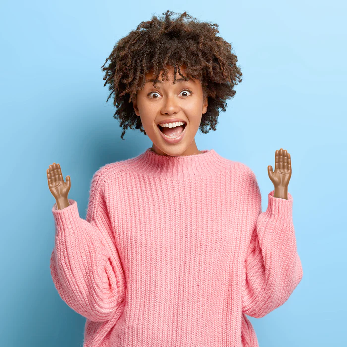 Big Mouth Toys Funny Novelties Tiny Hands - Set of 2