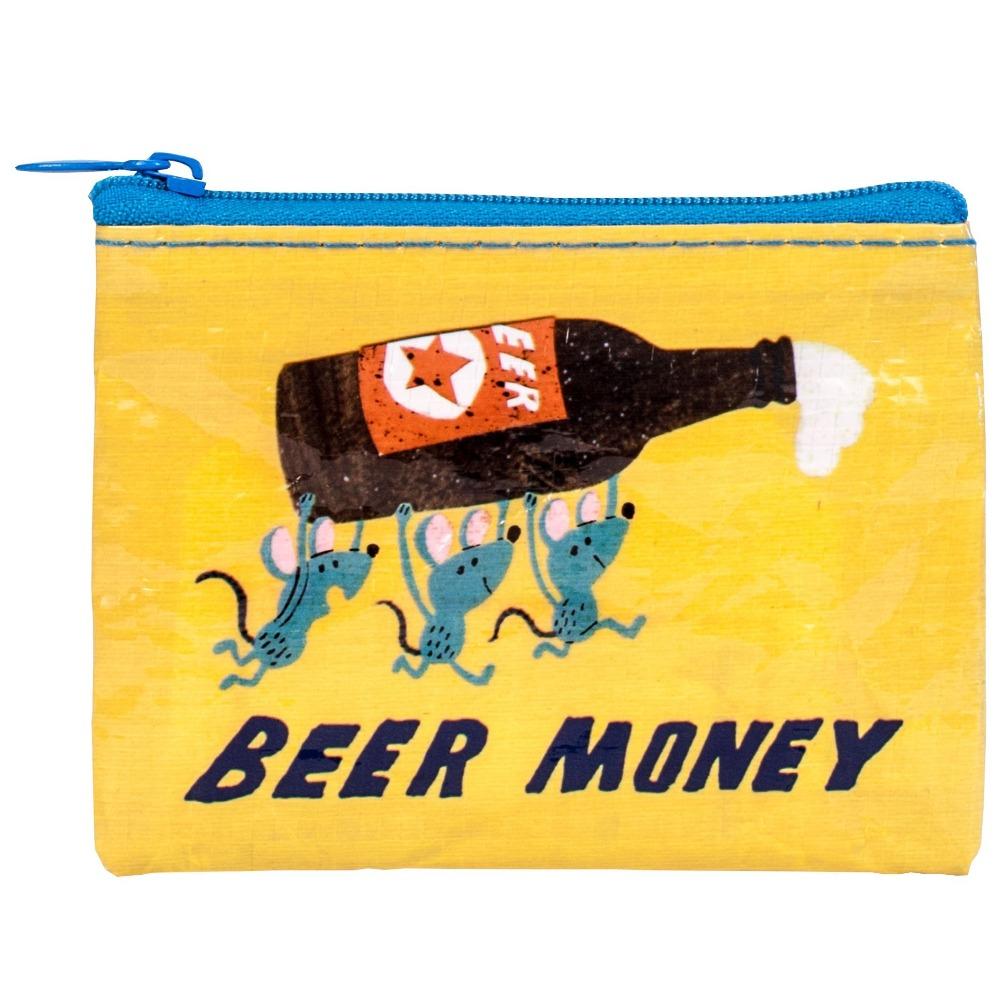 Blue Q Home Wallets Coins Bags Beer Money Coin Purse