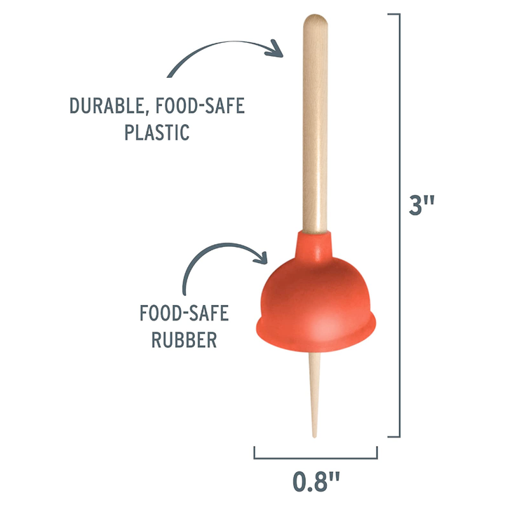 Fred & Friends Kitchen & Table Party Poopers Cocktail Picks (12pc)