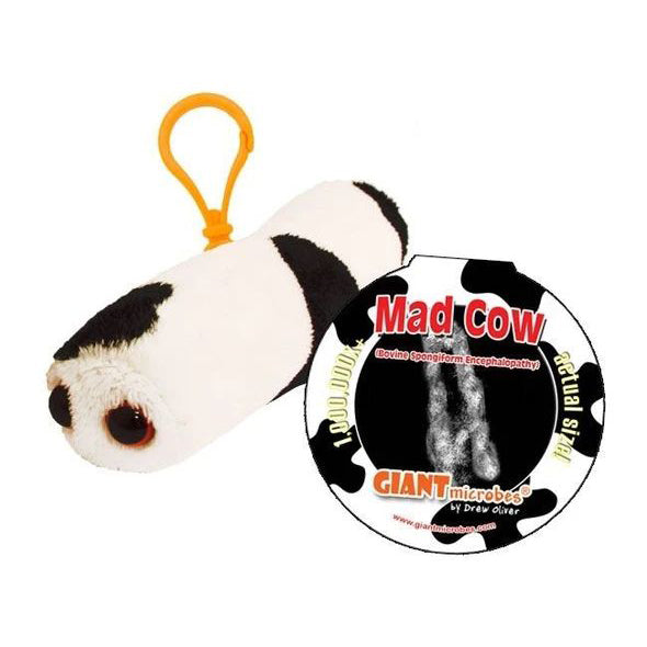 Giantmicrobes Toy Stuffed Plush Giantmicrobes Mad Cow Disease Plush