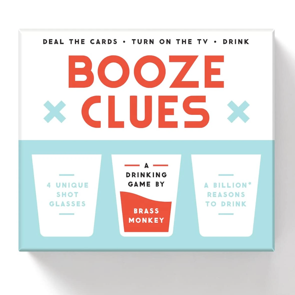 Booze Clues Drinking Game Set Off the Wagon Shop