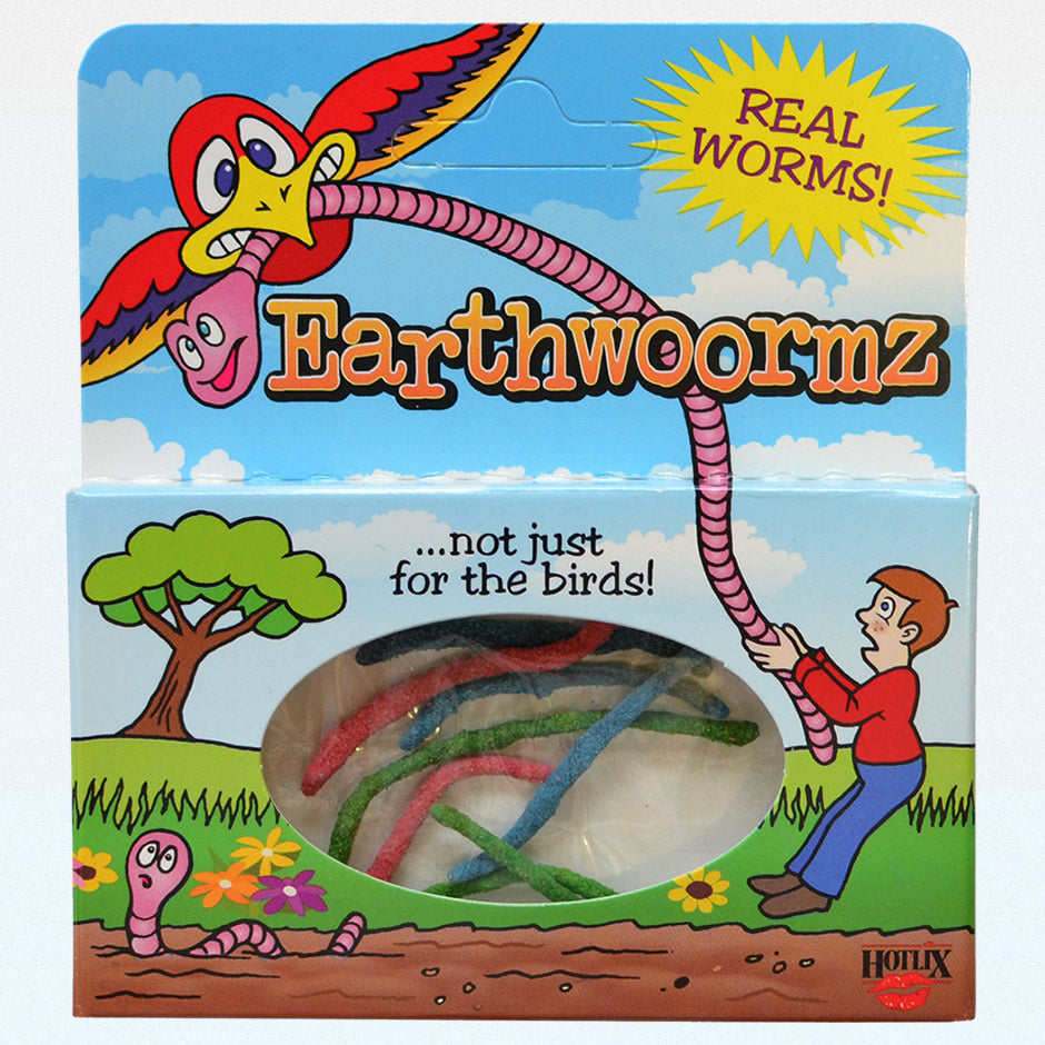 Hotlix Candy Earthwoormz - Candy Coated Real Worms