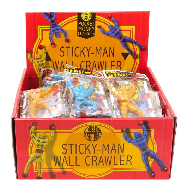 House of Marbles Toy Novelties Sticky Man Wall Crawler