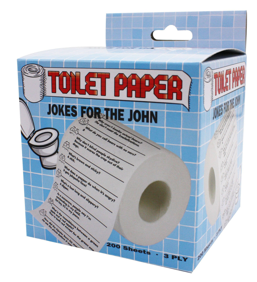 Island Dogs Funny Novelties Crap Jokes Toilet Paper