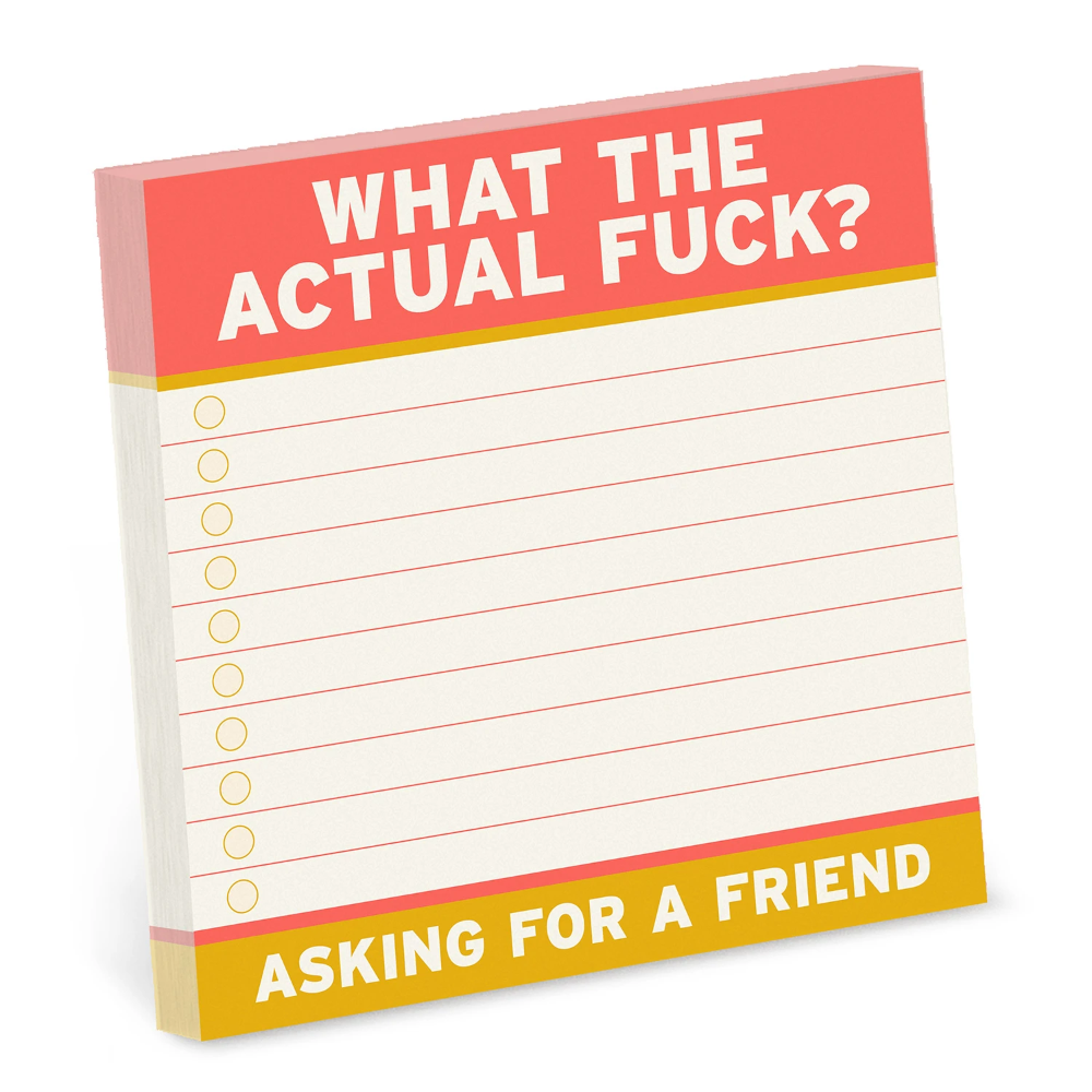 Funny Sticky Note, Funny Spoof Post-it Notes and Pens, Fuck Off Sticky  Notes for Study Office Supplies, Notebook Labels, Unique Gift 2023 - € 6.99