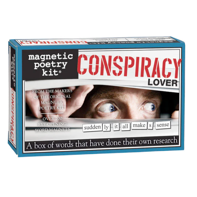 Conspiracy Lover Magnetic Poetry Kit – Off the Wagon Shop