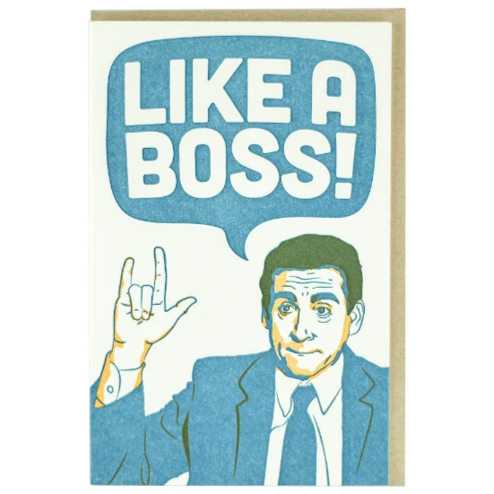 Pike Street Press STATIONARY - ST Greeting Cards Like A Boss Card