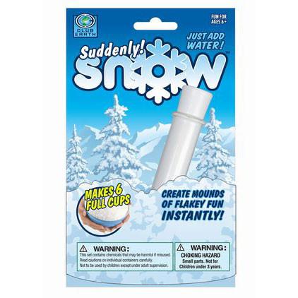 Play Vision Toy Science Suddenly Snow