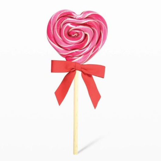 Redstone Foods Candy Hammonds Cherry Candy Heart Lollipop