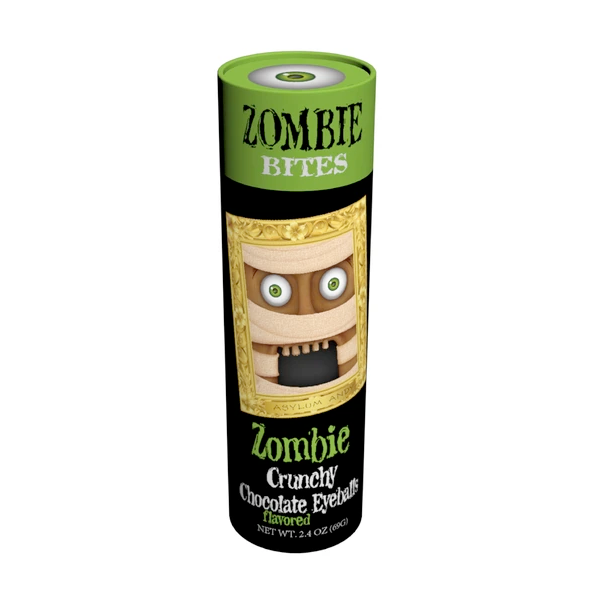 Redstone Foods Candy Zombie Bites - Crunchy Eyeballs in a tube