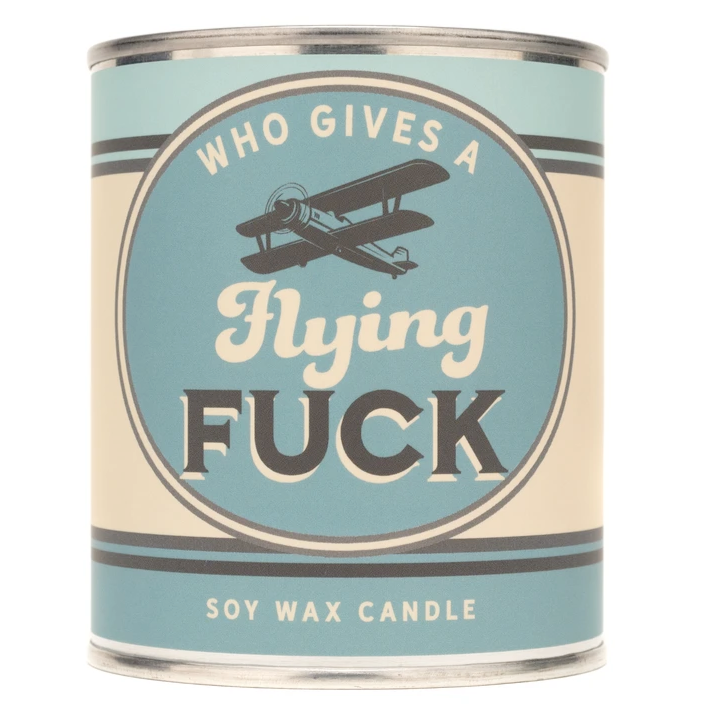 Whiskey River Soap Co. Home Decor Who gives a Flying F-ck Paint Can Candle