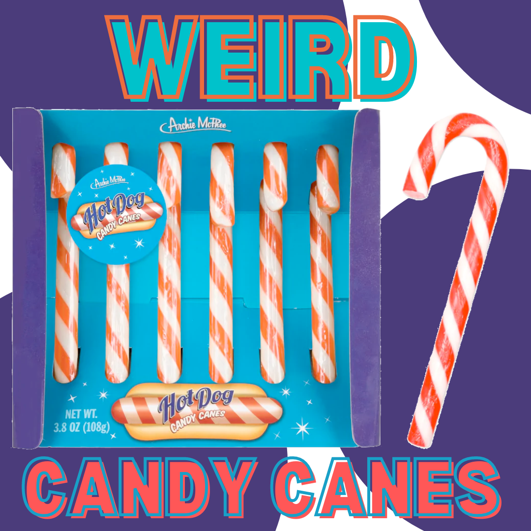 Hot Dog Candy Canes & 11 Other Weird Flavors