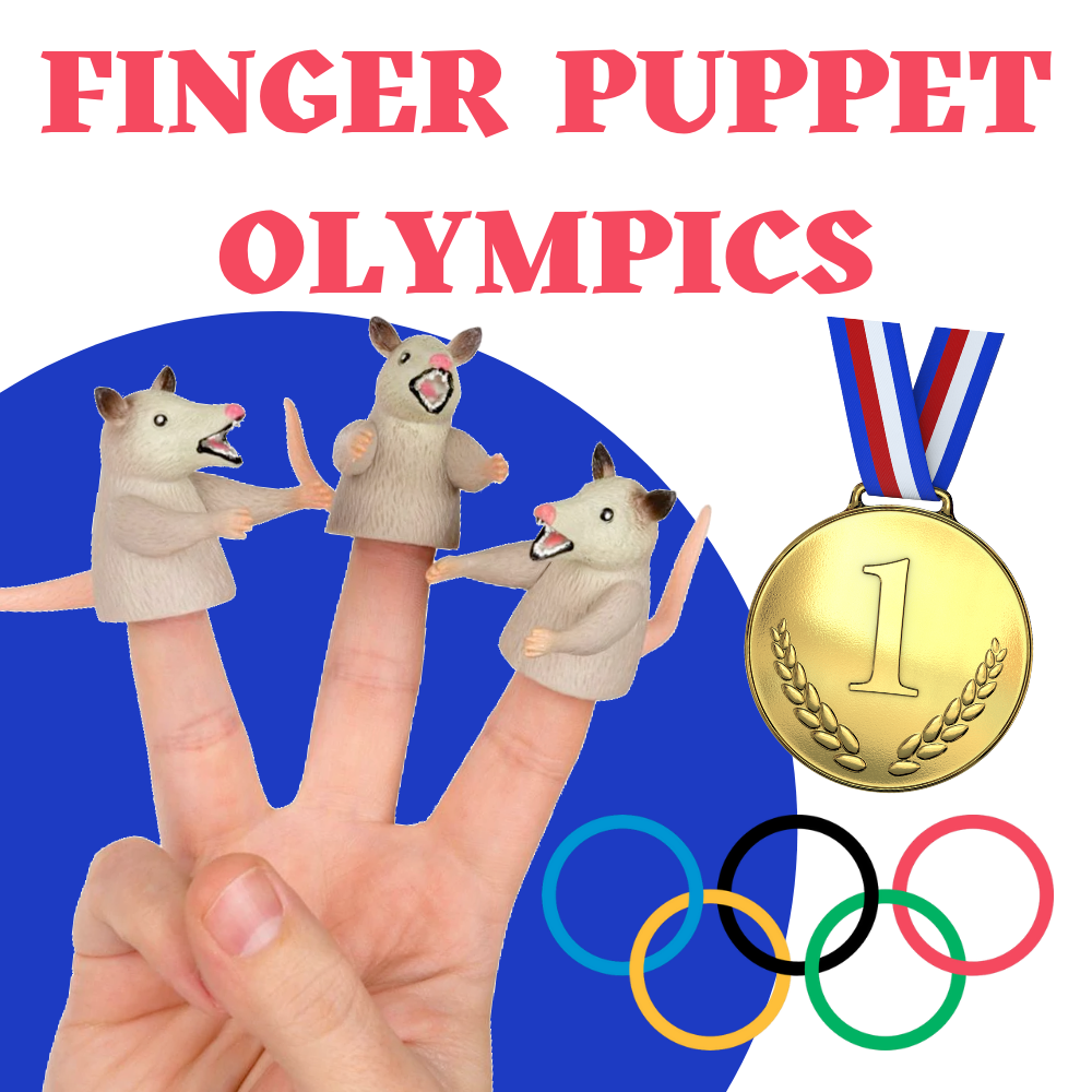 7 Gold Medalists Of The Finger Puppet Olympics! – Off the Wagon Shop