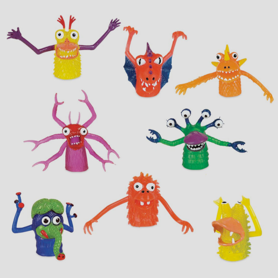 Weird & Funny Finger Puppets – Off the Wagon Shop