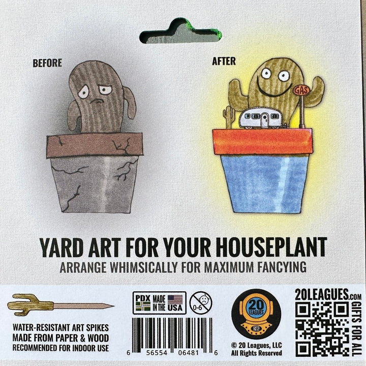 20 Leagues Arts & Crafts Gardening Mole Fancy Plants Diorama Kit