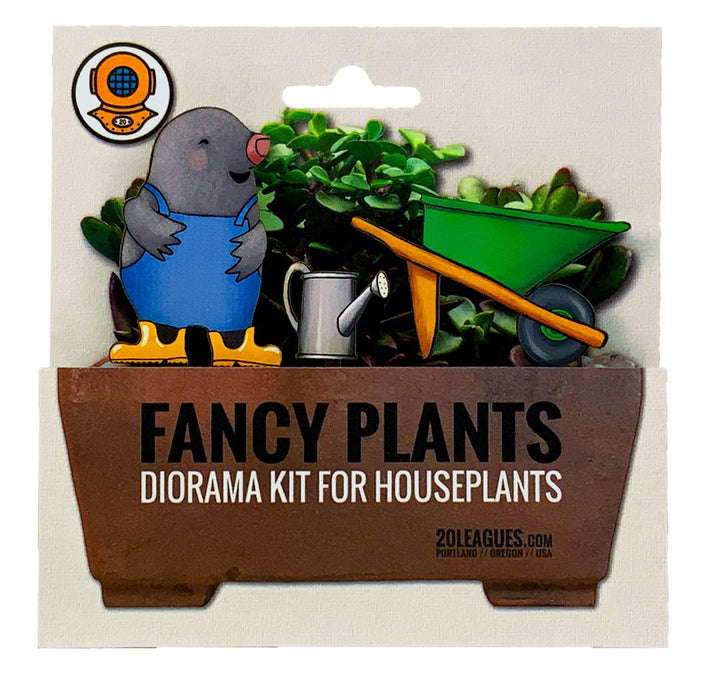 20 Leagues Arts & Crafts Gardening Mole Fancy Plants Diorama Kit