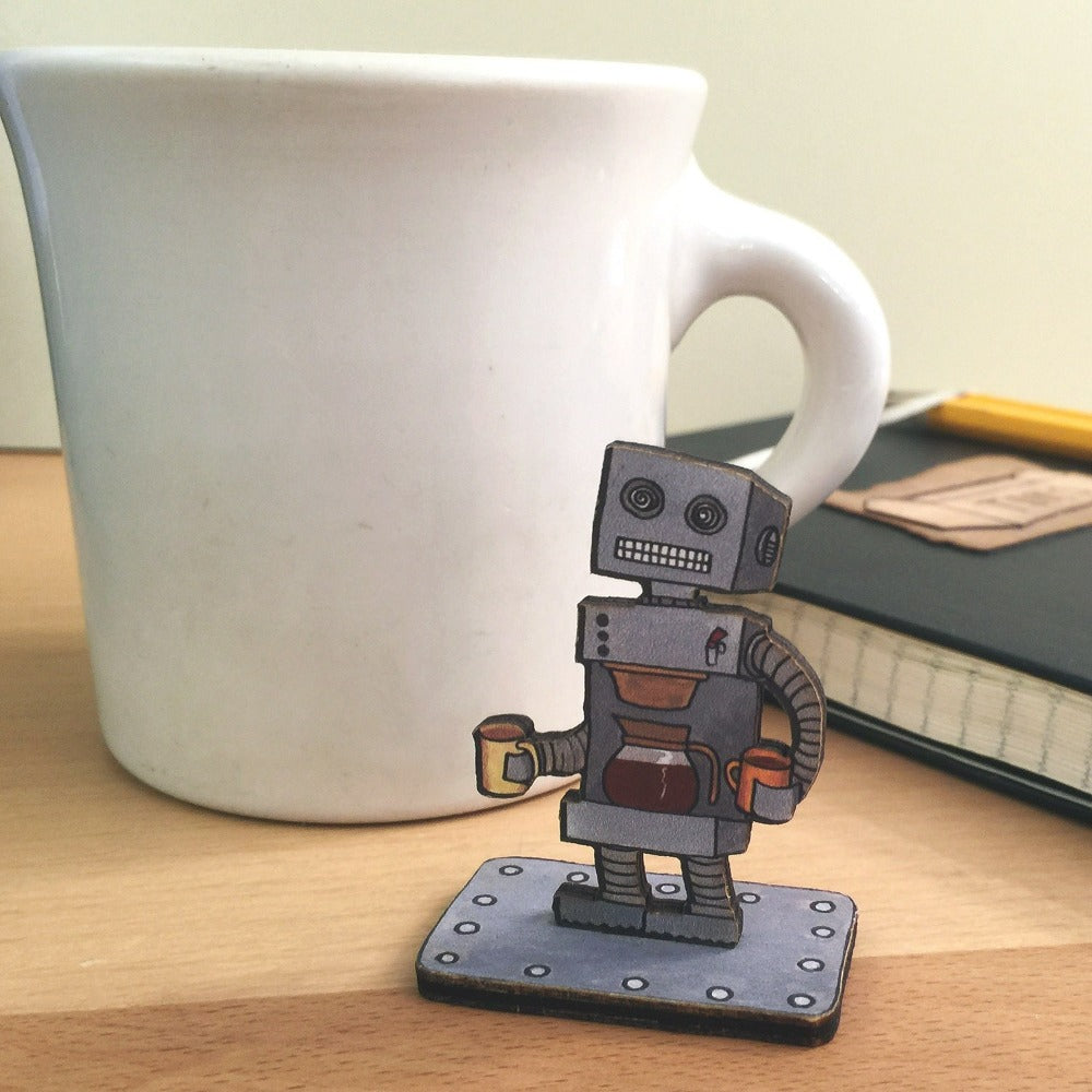 20 Leagues Arts & Crafts Office Drone Action Figure