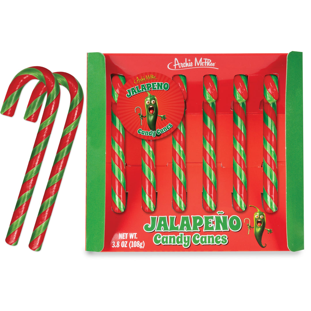 Accoutrements - Archie McPhee Candy Jalapeno Candy Canes