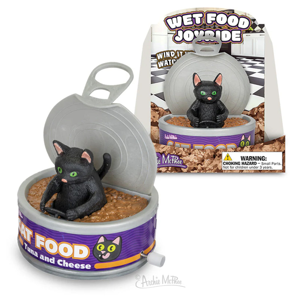 Accoutrements - Archie McPhee Funny Novelties Cat Wet Food Joyride - 1 random style