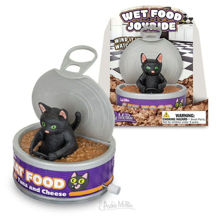 Accoutrements - Archie McPhee Funny Novelties Cat Wet Food Joyride - 1 random style