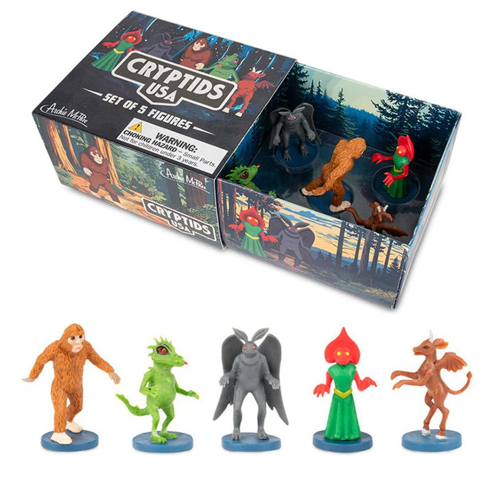 Accoutrements - Archie McPhee Funny Novelties Cryptids Creature Playset