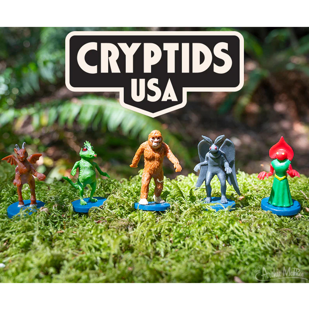 Accoutrements - Archie McPhee Funny Novelties Cryptids Creature Playset