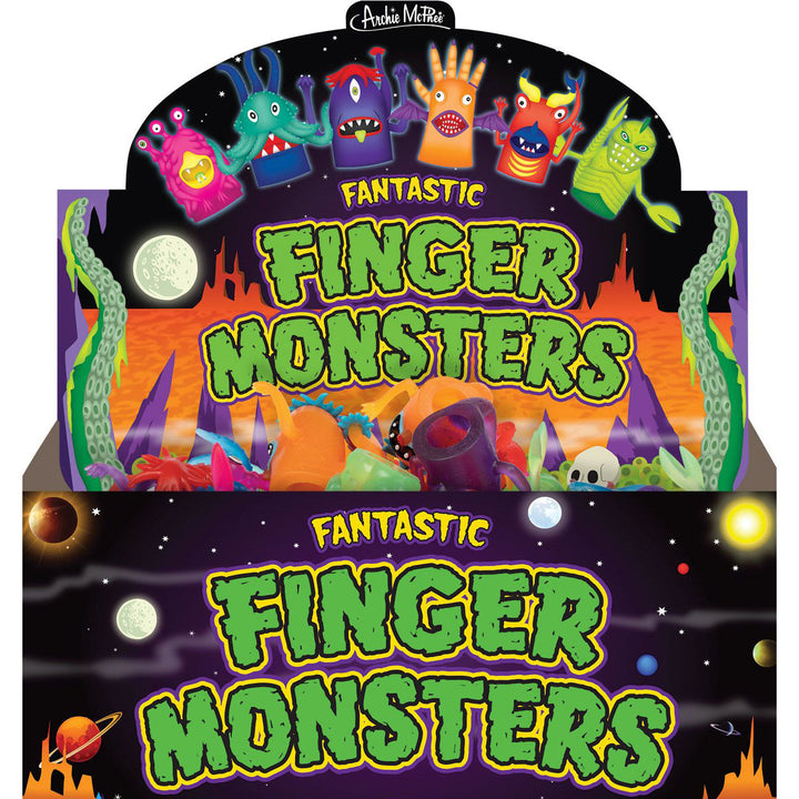 Accoutrements - Archie McPhee Funny Novelties Fantastic Finger Monster - includes 1 random monster